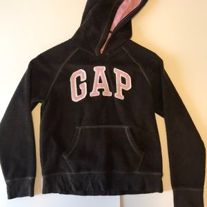 Brown kids gap fluffy sweatshirt